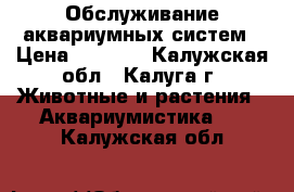 Обслуживание аквариумных систем › Цена ­ 3 000 - Калужская обл., Калуга г. Животные и растения » Аквариумистика   . Калужская обл.
